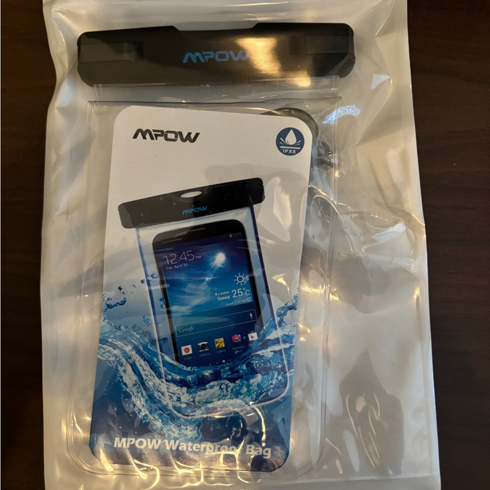 Mpow Waterproof Underwater Touch Screen Dry Pouch Bag Case - Model MBC3